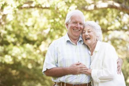 Happy Elderly Couple